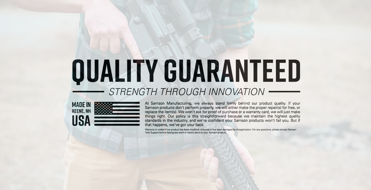Samson Manufacturing is the premier manufacturer of firearms parts and accessories!